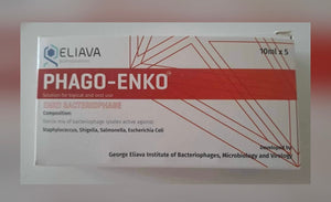 Enko Bacteriophage 6ボックスによる治療の1つのコース