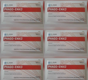 Ein Behandlungsgang mit Enko -Bakteriophagen 6 Box